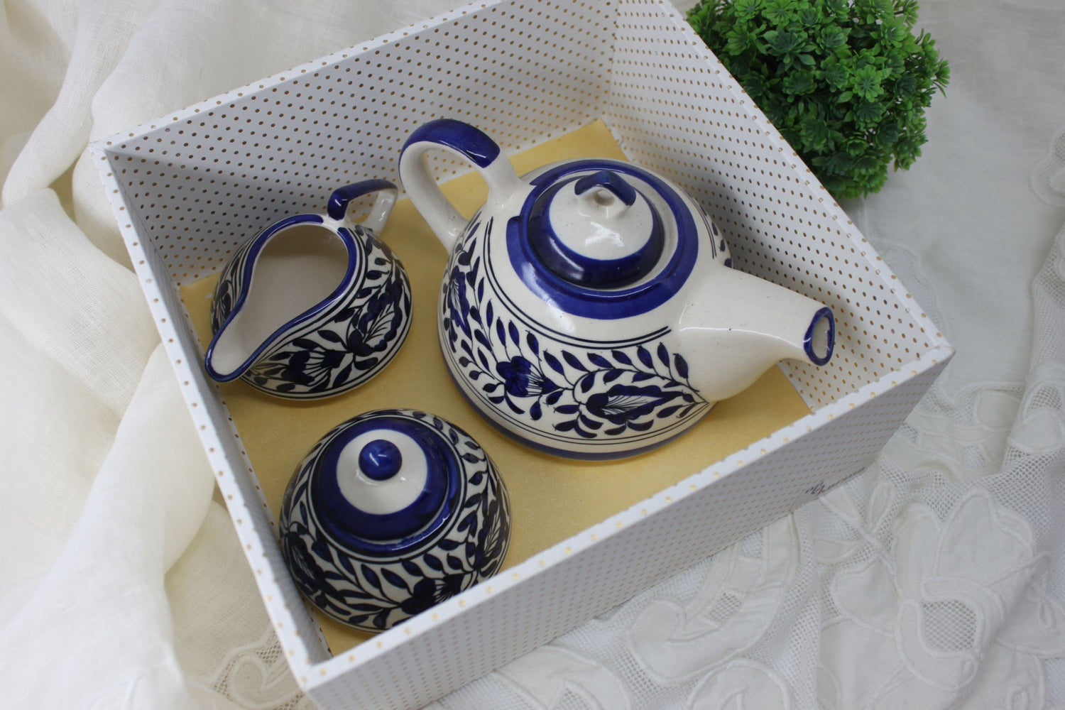Rajwada Tea Set – Hand painted Ceramic