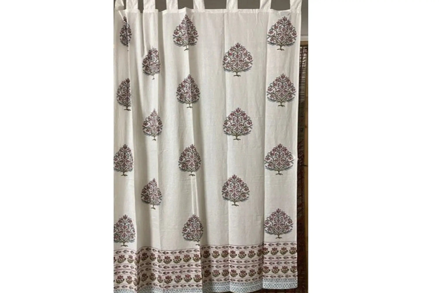 Gulnar - Hand Block Printed Curtain