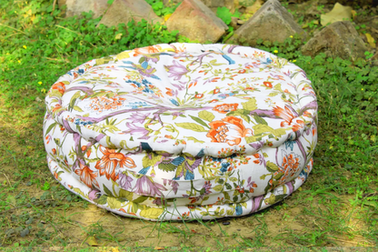 Blooming Round Meditation Pillow