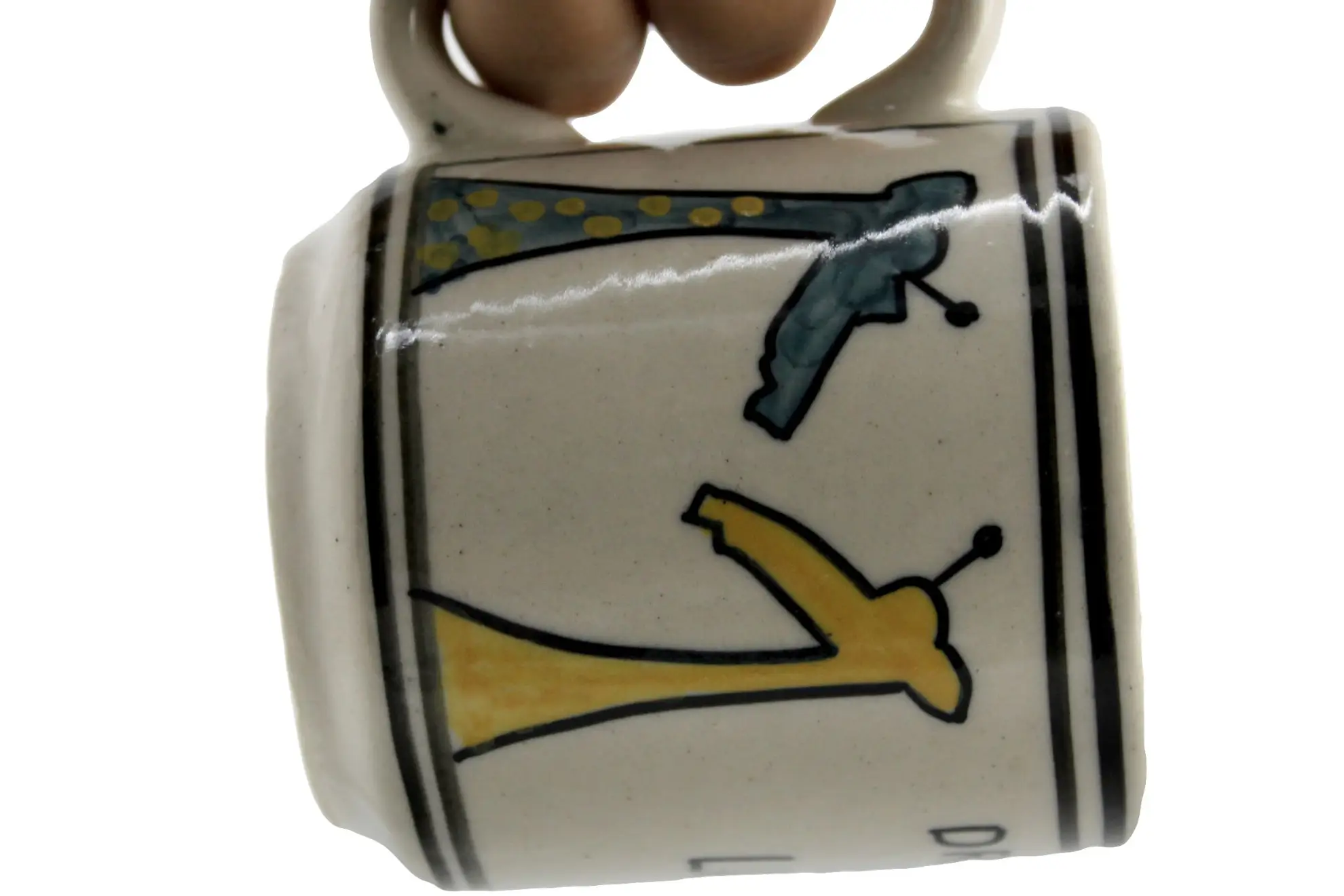 Giraffe - Hand Painted Ceramic Mug For Kids – 1 Pc