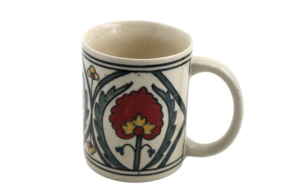 Suzani – Hand Painted Ceramic Coffee Mug – 1 Pc