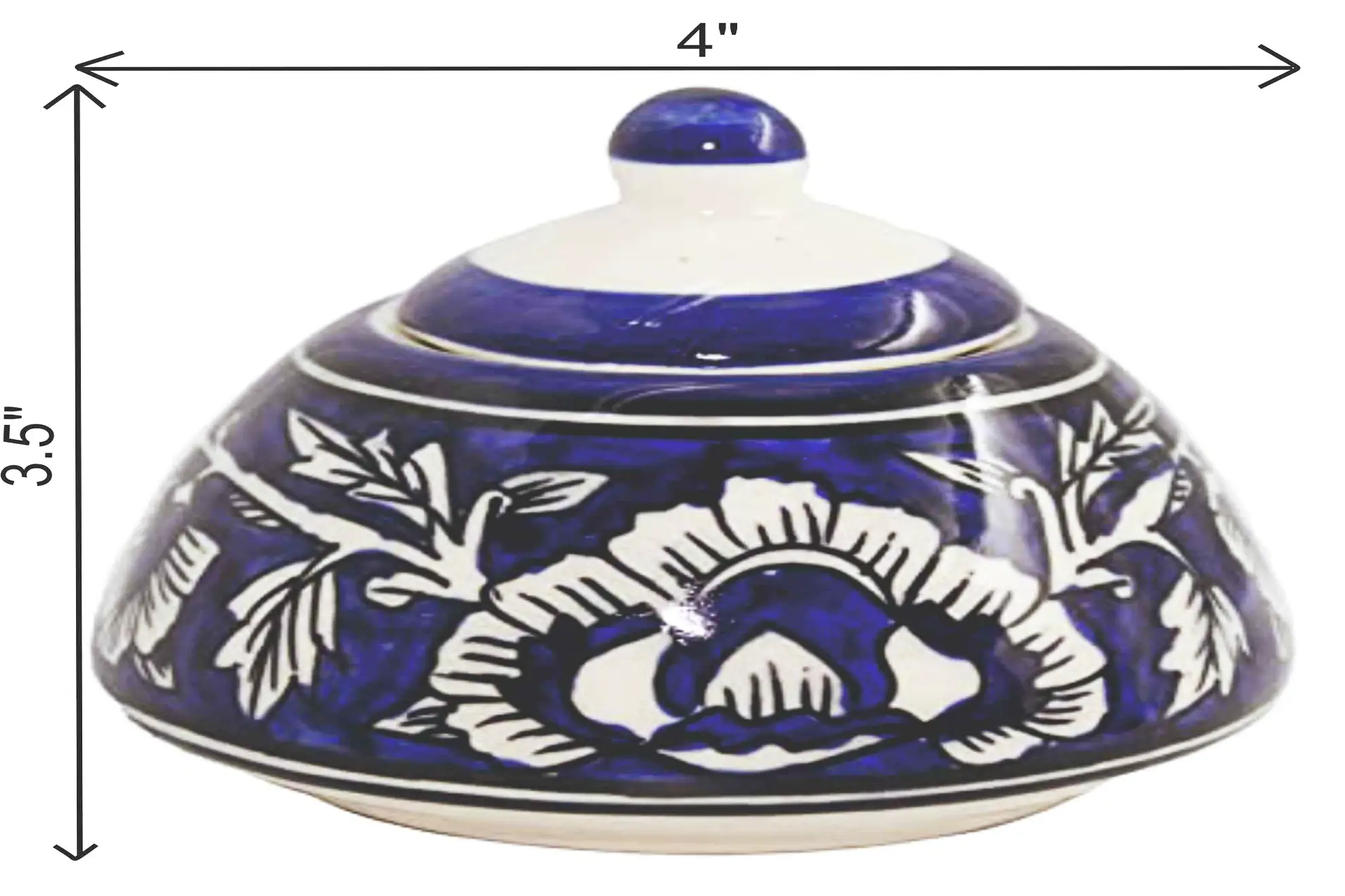 Jacobean - Handmade Ceramic Sugar Pot