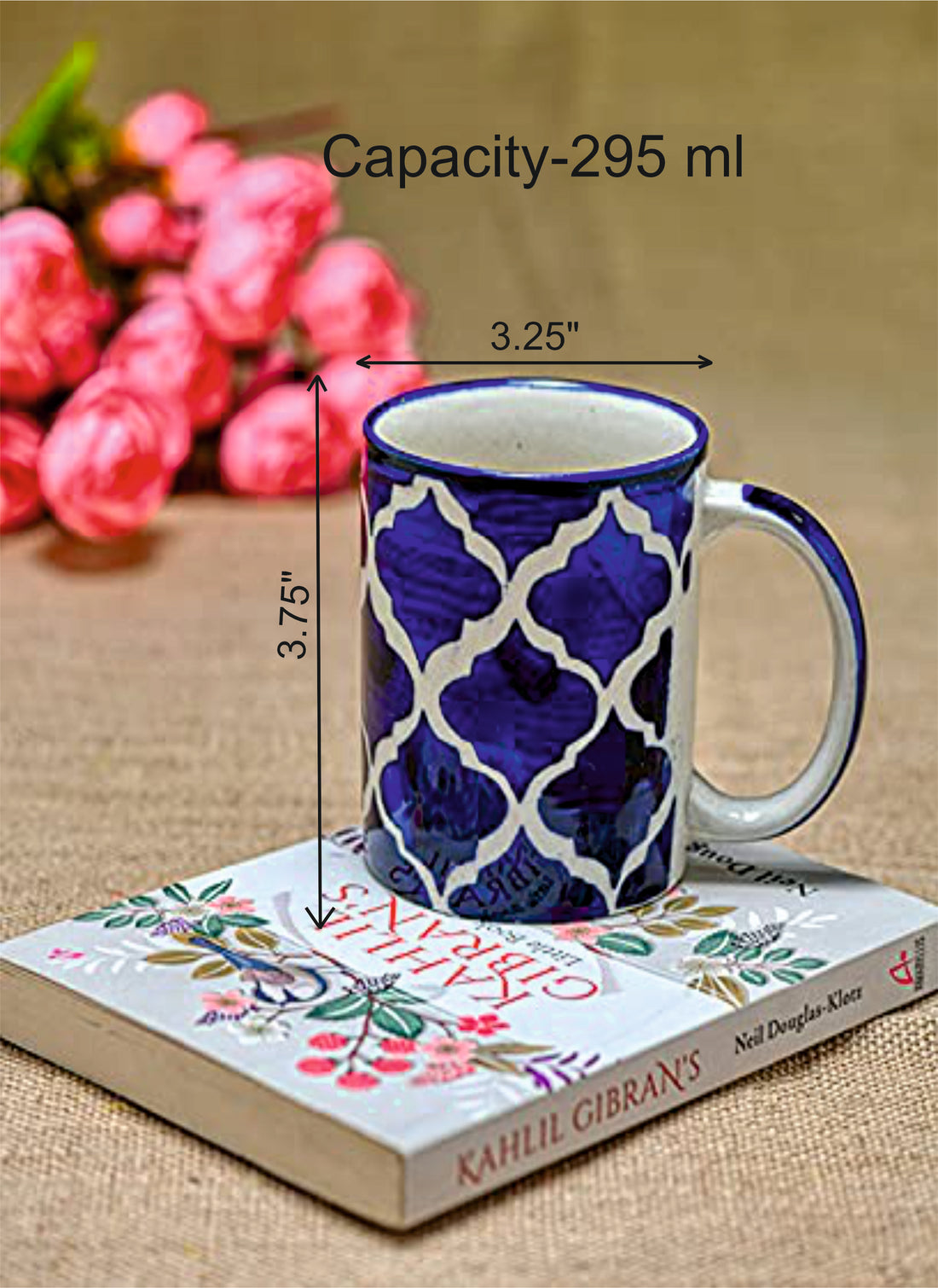 Ozee Barrel – Hand Painted Ceramic Coffee Mug – 1 Pc