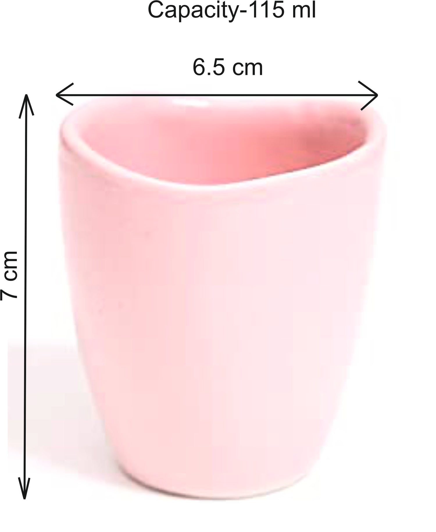 Espresso Handmade Mugs Organic Ceramic – 2 Nos