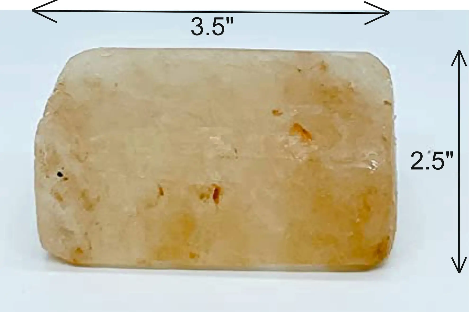 Himalayan Salt Aura Cleansing Bar-Rectangle Shaped