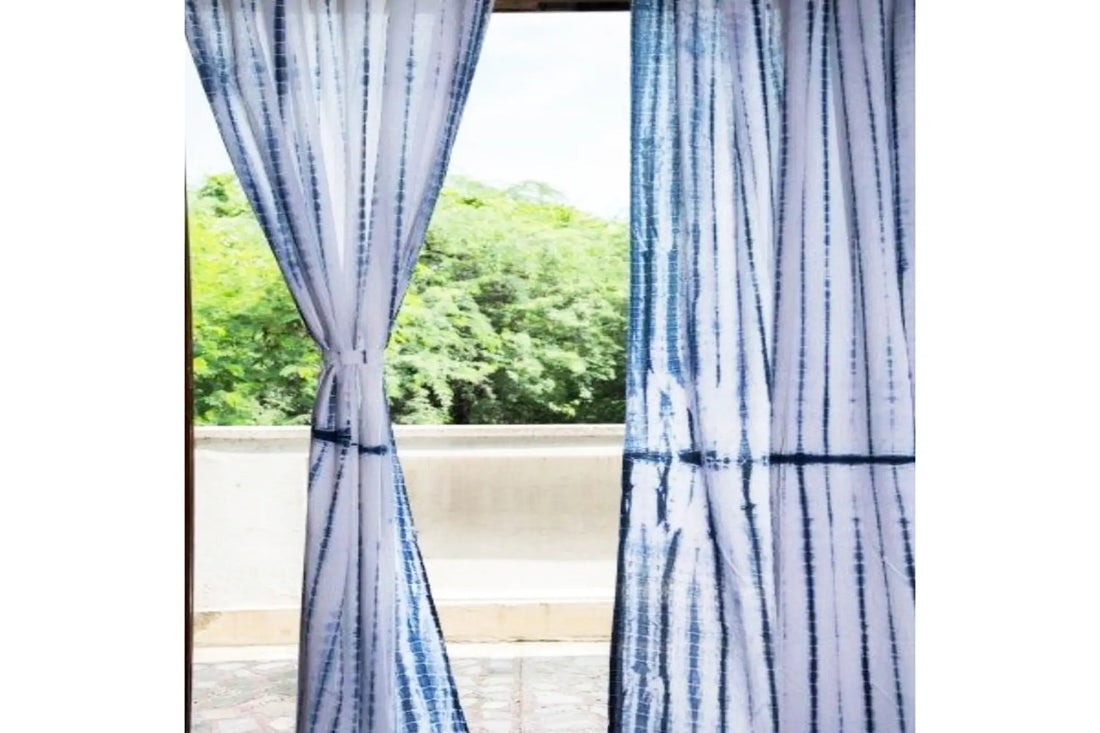 Shibori – Tie &amp; Dye Curtain