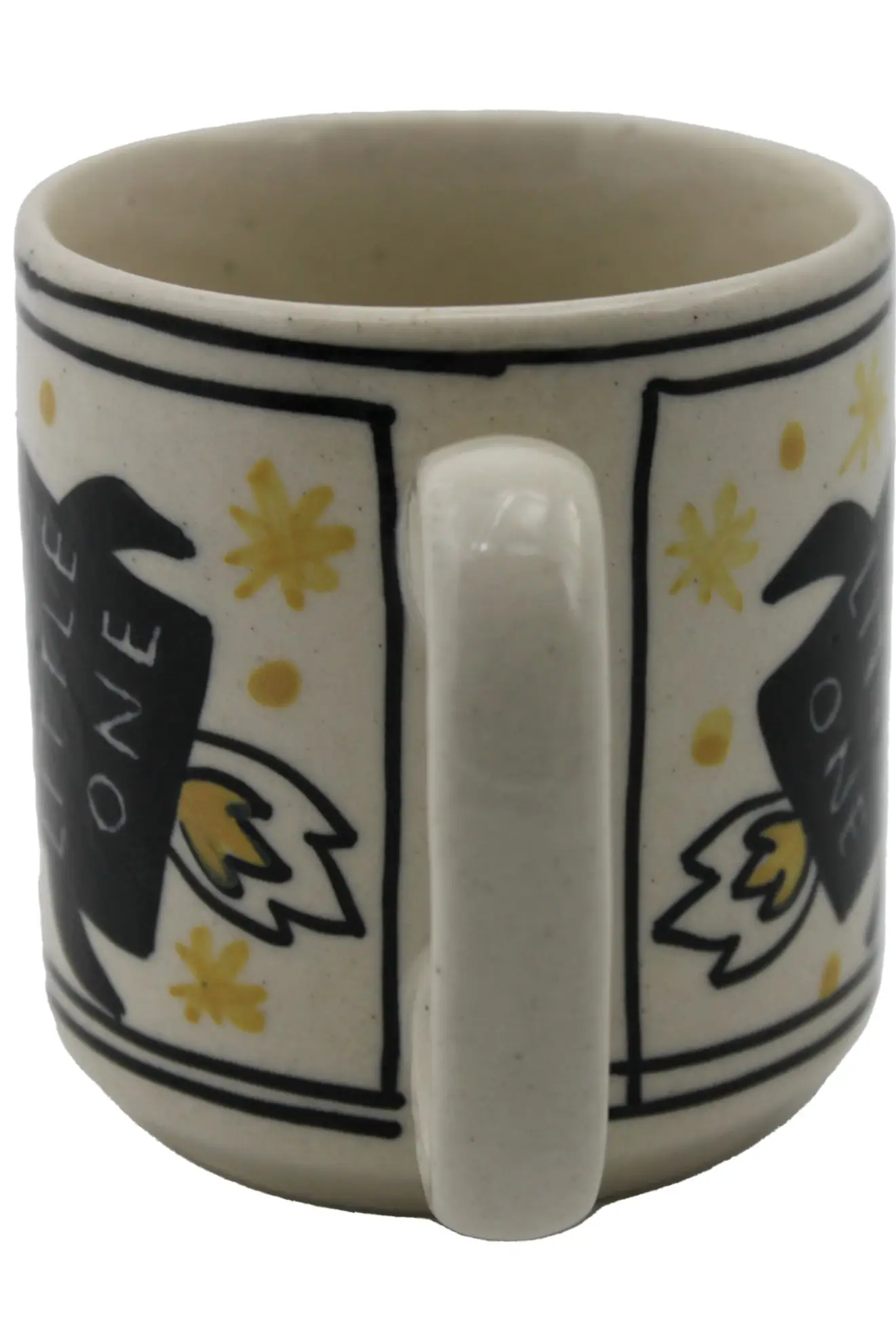 Space Ship - Hand Painted Ceramic Mug For Kids – 1 Pc
