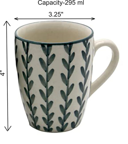 Twig – Hand Painted Ceramic Coffee Mug – 1 Pc