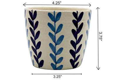 Twig - Hand Painted Ceramic Planter – 1Pc