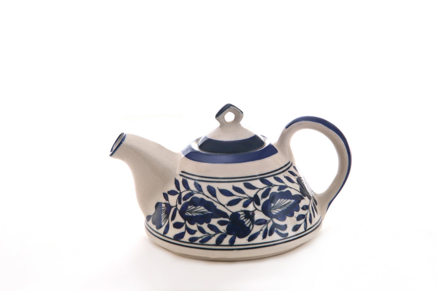 Cobalt Cleavers Hand Painted Tea Pot - Capacity 2 Cups