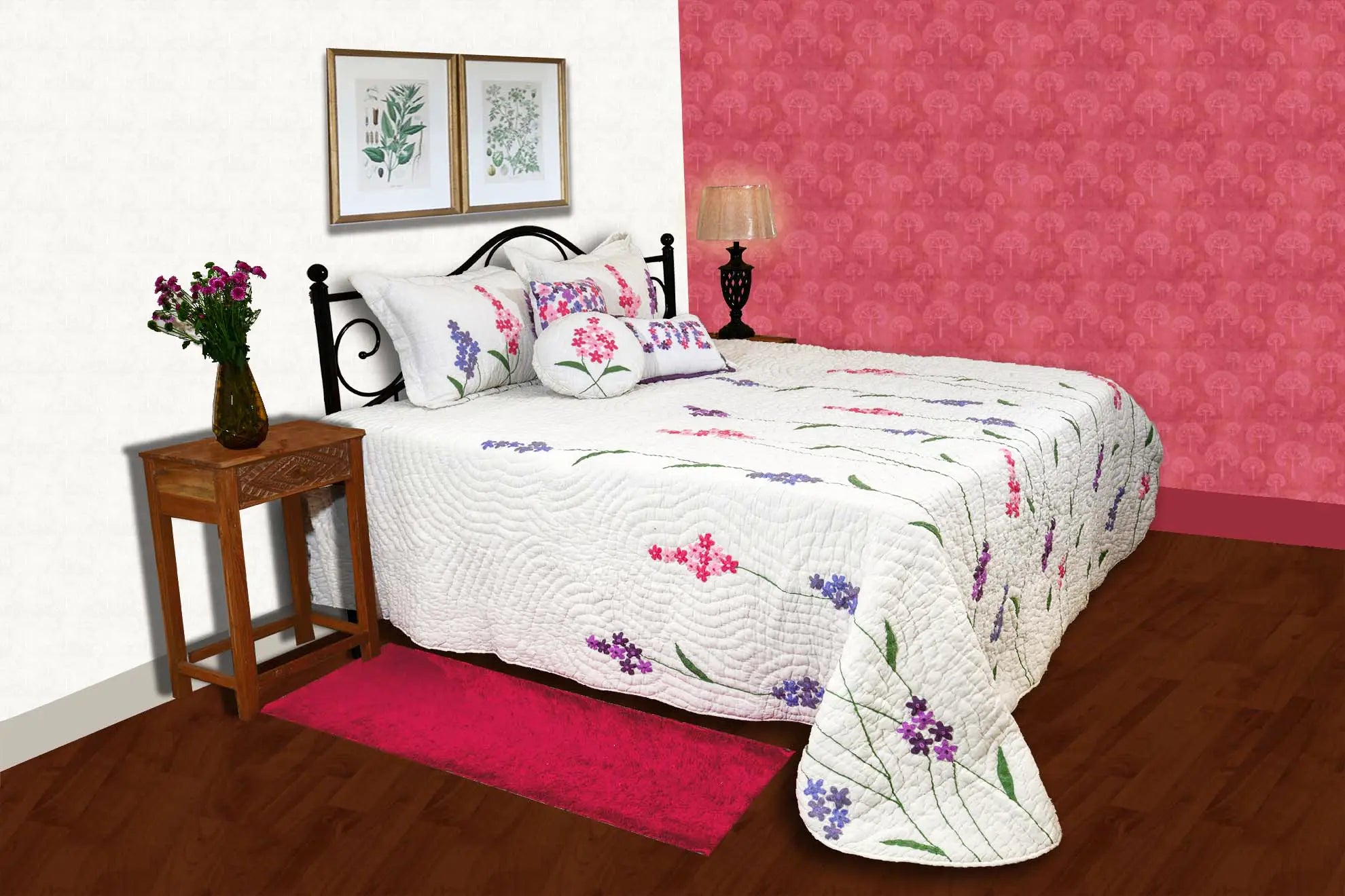 Fragrance Embroidered Bedding Collection