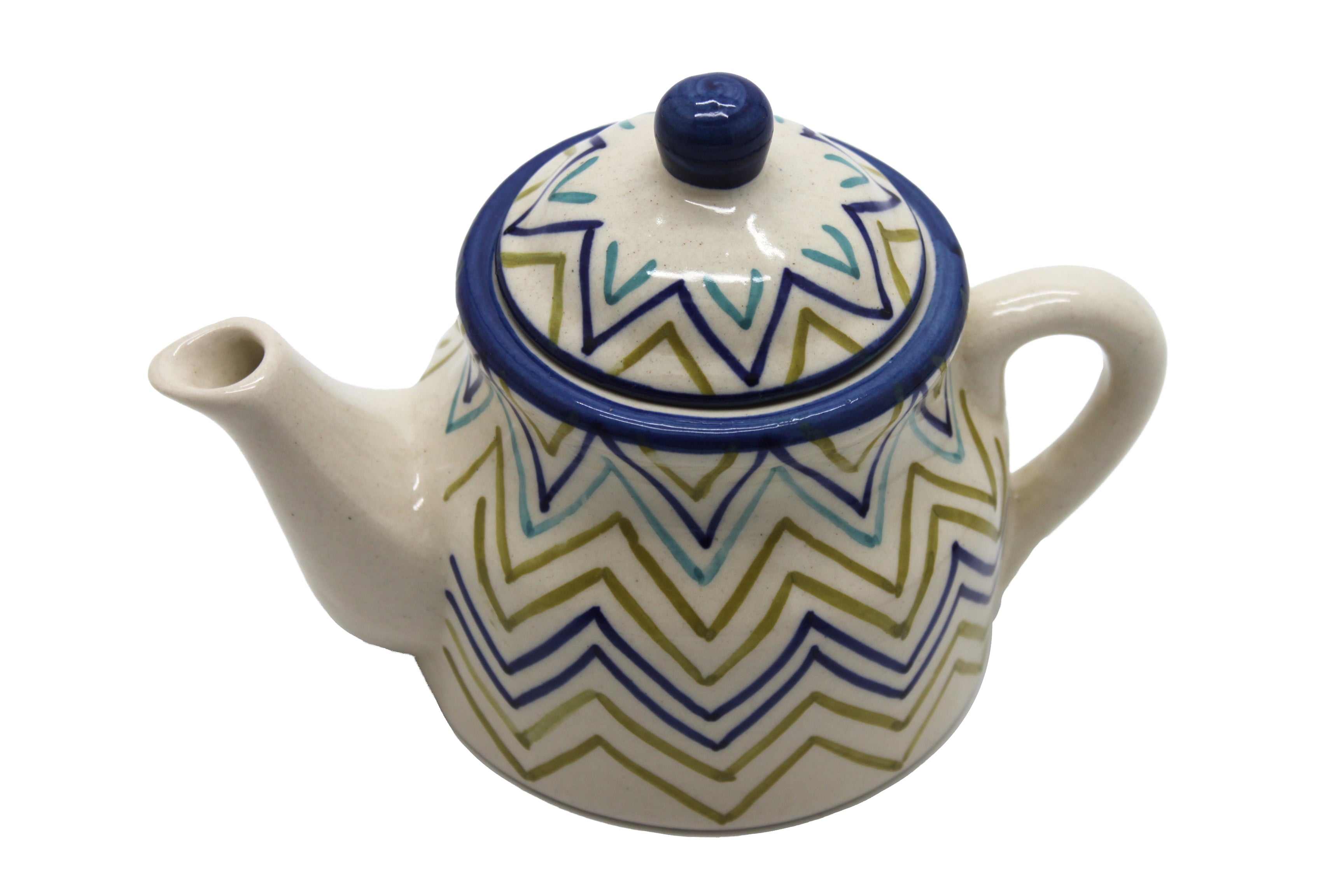 Teapot hand deals painted